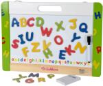 Eichhorn Tablă magnetică din lemn Hanging-Magnetic Board Eichhorn 26 litere cu crete și pix (EH2577)