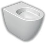 Hatria Vas WC pe pardoseala Hatria Fusion Rimless 36x55 cm evacuare orizontala sau verticala (y1za)
