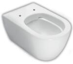 Hatria Vas WC suspendat Hatria Fusion Compact Rimless 35x48 cm evacuare orizontala (y1xq)
