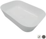 Hatria Lavoar baie pe blat, gri inchis Hatria Happy Hour Slim Alchemy 18: 00 60x38 cm (A0Y2A045)