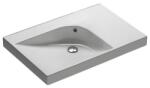 Hatria Lavoar baie pe blat Hatria Grandangolo 75x50 cm, stanga (YXNS)