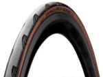 Continental Grand Prix 5000 622-28 (700x28C) külső gumi (köpeny), defektvédett (VectranBreaker), kevlárperemes, Black Chili, barna oldalfal, 240g