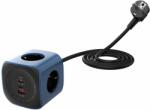 Beline Cellline Power Socket Cube 6 az 1-ben 2500W USB/2xUSB-C 65W kék