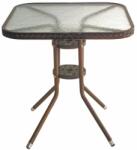 Bogdan Furniture Am Ратанова маса 4125 А 75/75/72h кафява