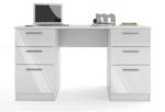 Bogdan Furniture I Бюро Mod 3091, Бял мат/Бял гланц