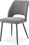 Bogdan Furniture Europe Стол К-358 тъмно сиво/черно