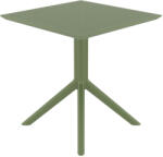 Bogdan Furniture Am Маса Скай 60/60/74h сгъваема маслено зелена