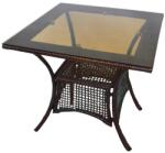 Bogdan Furniture Am Ратанова маса 45-1 75/75/75h кафява