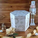  Rombusz arany díszdoboz