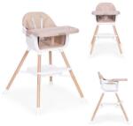 Multi Bézs színű 2 az 1-ben etetőszék (Multi__HC508 BEIGE)