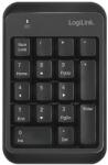 LogiLink Tastatura Wireless keypad, Bluetoo th v5.1 , black (ID0201)