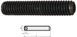  HERNYÓCSAVAR DIN913 45H natúr M M12x45 mm lapos véggel (100db/dob) (62264)