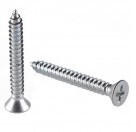  Lemezcsavar süllyesztett fejű horganyzott 3, 5*19 DIN7982 (1000 db/doboz) (54001)