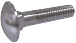  KAPUPÁNT CSAVAR INOX DIN603 M6*120 mm Kapupánt csavar, rozsdamentes A2 (100 db/dob) (6130723)