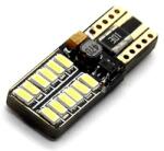 DT-Xenon DTX T10 (W5W) 24X3014 SMD LED CanBus 12V 6000K fehér 2oldalas