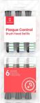 Oclean Plaque Control fogkefe fej B06 fekete (6 db-os készlet)