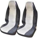  2db-os Személy és teherautó üléshuzat / fekete-fehér mintás 8060TT