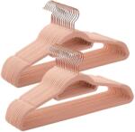 SONGMICS Bársonyos vállfák 30 darabos, csúszásmentes ruhaakasztó rose gold színű (CRF21PK30)
