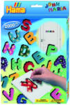 Hama LITERE - 2000 margele HAMA MIDI in cutie cu agatator (Ha3424)