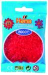 Hama 2000 margele Hama MINI in pungulita - rosu transparent (Ha501-13)