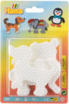 Hama Set de 3 plansete midi mici in blister, Animale (Ha4572)