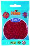 Hama 2000 margele Hama MINI in pungulita - rosu inchis (Ha501-22)