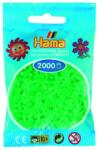 Hama 2000 margele Hama MINI in pungulita - verde neon (Ha501-37)