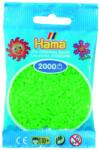 Hama 2000 margele Hama MINI in pungulita - verde fluorescent (Ha501-42)