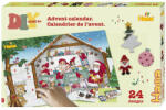 Hama Calendar Advent - 5000 margele Hama midi si 5 plansete in cutie cadou (Ha3046)