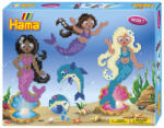 Hama Set SIRENE cu 4000 margele HAMA MIDI cu 2 plansete patrat in cutie de cadou (Ha3150)
