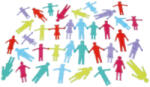 TickiT Forme din silicon Familia, TickiT, set de 36 piese, multicolor (CD54513)