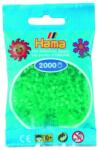 Hama 2000 margele Hama MINI in pungulita - verde transparent (Ha501-16)