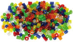 TickiT Margele transparente mari de insirat, 192 bucati, multicolor (CD73085)