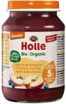 Holle Bio alma és áfonya 190 g