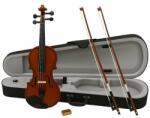  Klasszikus fa hegedű 3/4-es és vonó 1/8-os, tokkal együtt