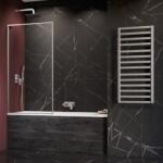 Radaway Paravan de cada Radaway Modo F SL PNJ II nichel periat-transparent 90x150 cm sticla 8 mm stanga (10406090-91-01L)