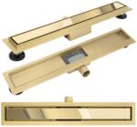 Rea Neox rozsdamentes acél zuhanyfolyóka 50 cm, fényes arany REA-G2560 (REA-G2560)