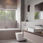 Radaway Paravan de cada Radaway Modo New PNJ II nichel periat-transparent 60x150 cm sticla 8 mm (10006060-91-01)