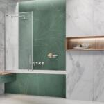 Radaway Paravan de cada Radaway Modo F SL PNJ II crom lucios-transparent 70x150 cm sticla 8 mm stanga (10406070-01-01L)