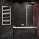 Radaway Paravan de cada Radaway Modo F SL PNJ II nichel periat-transparent 60x150 cm sticla 8 mm dreapta (10406060-91-01R)