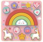 2Kids Toys Puzzle de echilibru Unicorn 2 în 1 (DD2D33863)