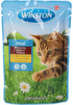 Winston marha, csirke zselében alutasak macskáknak - 100 g