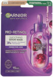 Garnier Nature Skin Pro-Retinol textil maszk - 22 g