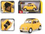Bburago 1: 24 Fiat 500 F 1965 Galben (BB22098YL)