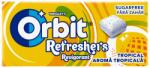 Orbit Refreshers Tropical gyümölcsízű rágógumi - 17, 9 g
