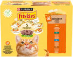 Friskies állateledel macskáknak csirkével, kacsával, lazaccal és pulykával 12x85 g - 1020 g