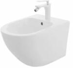 Rea Bideu suspendat Rea Carlo Mini oval alb lucios (REA-C2276)