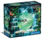 Clementoni Puzzle 500 db-os Peace puzzle - Vízesés (CL35117)