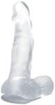 Baile Dildos Baile Realistic Dildó Tapadókorong és Herék 16, 7 Cm - átlátszó (d-226641)