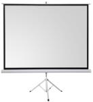 Everest 100″ (1: 1) mobil háromlábú vászon - TPP-180 (180 x 180 cm, fehér váz) (40673)